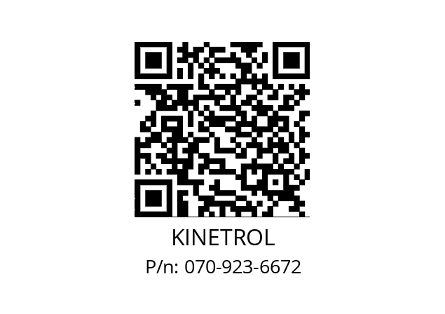   KINETROL 070-923-6672