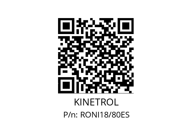   KINETROL RONI18/80ES