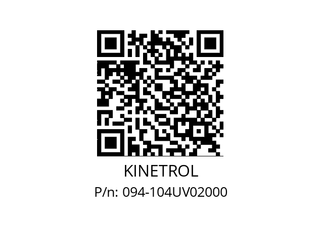   KINETROL 094-104UV02000