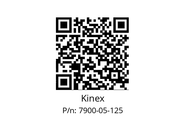   Kinex 7900-05-125