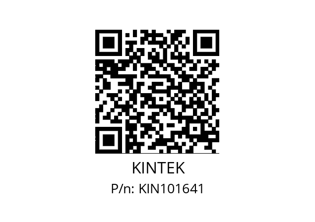   KINTEK KIN101641