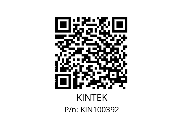   KINTEK KIN100392