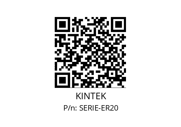   KINTEK SERIE-ER20