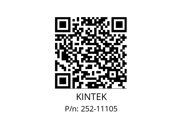   KINTEK 252-11105