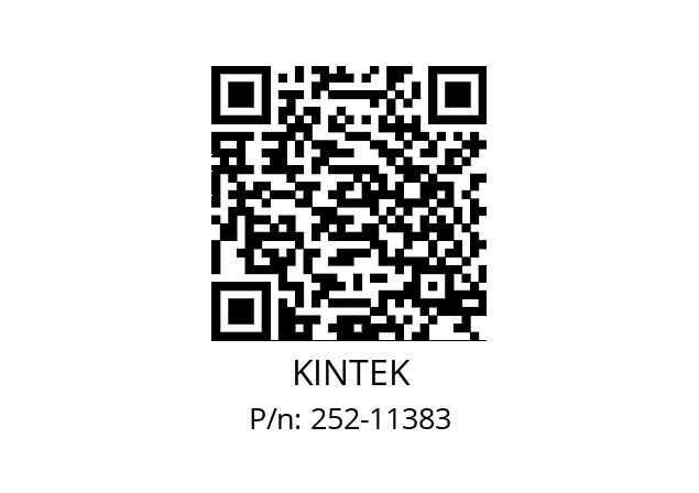   KINTEK 252-11383