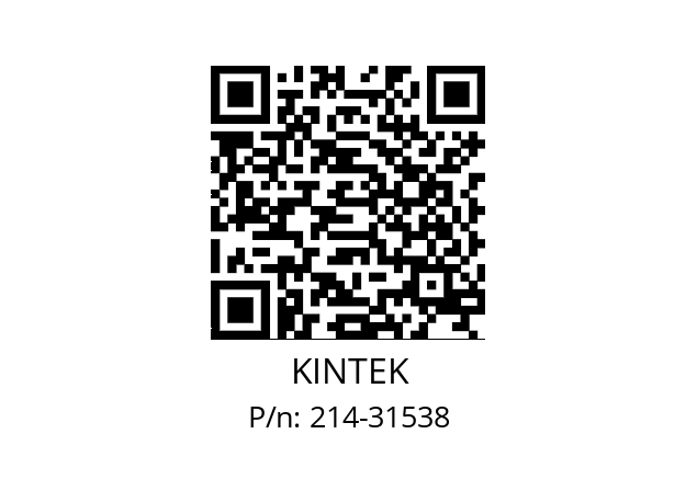   KINTEK 214-31538