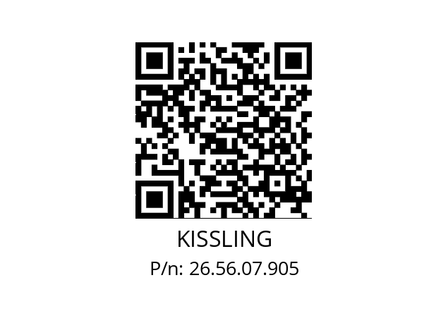   KISSLING 26.56.07.905