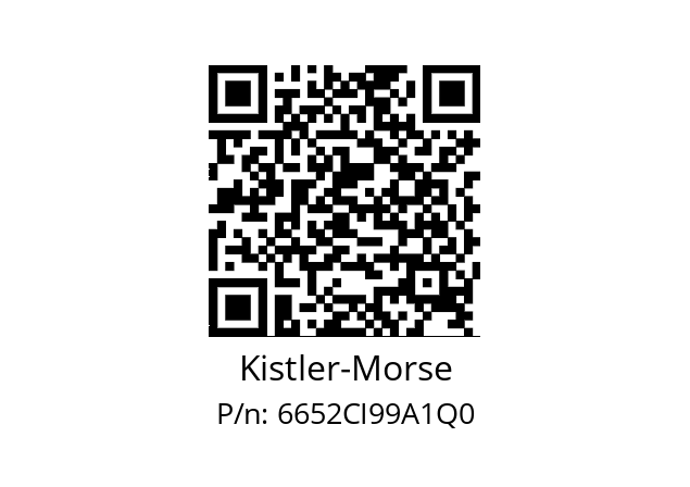   Kistler-Morse 6652CI99A1Q0