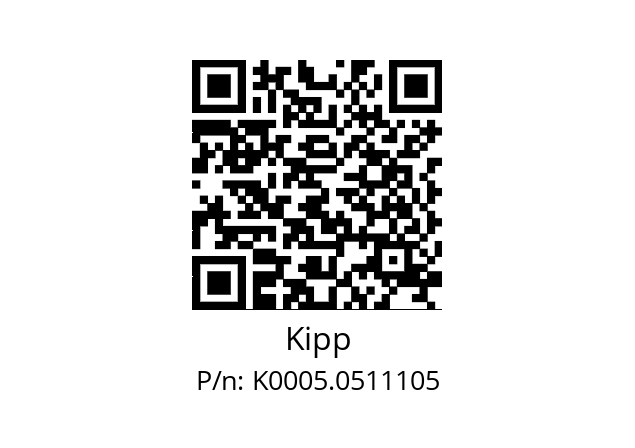   Kipp K0005.0511105