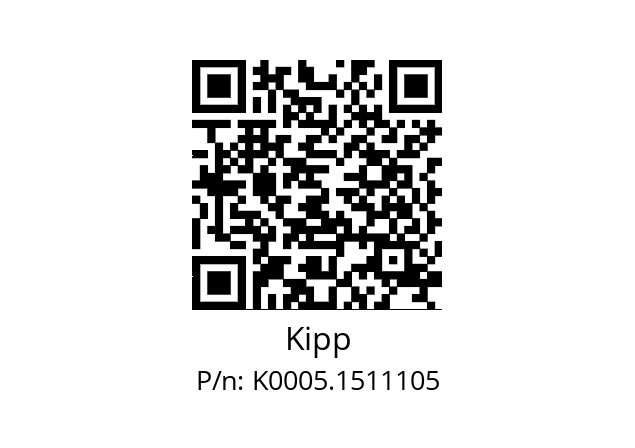   Kipp K0005.1511105