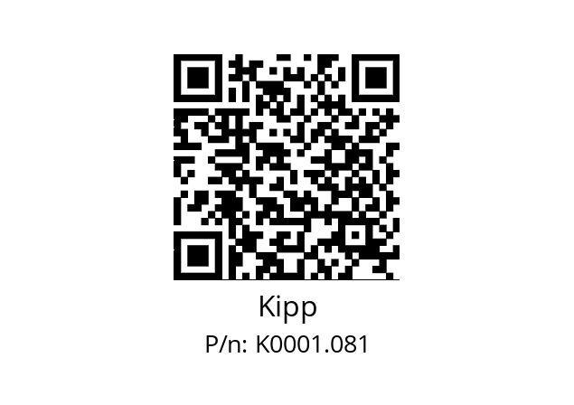   Kipp K0001.081