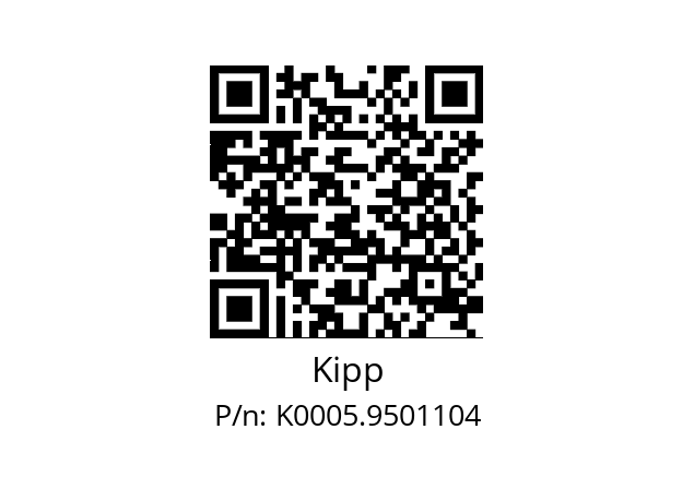   Kipp K0005.9501104