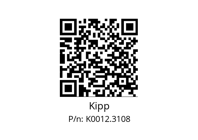   Kipp K0012.3108