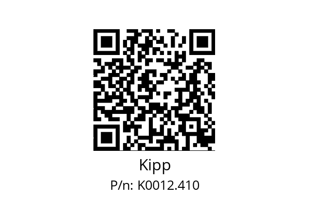   Kipp K0012.410