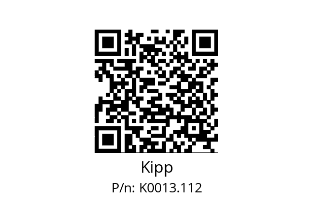   Kipp K0013.112