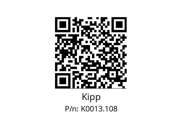   Kipp K0013.108