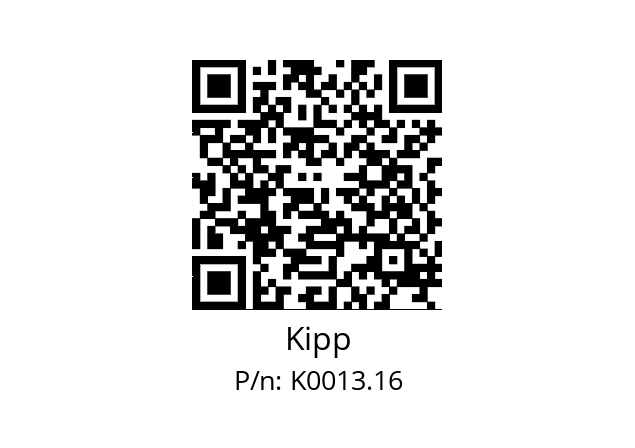   Kipp K0013.16