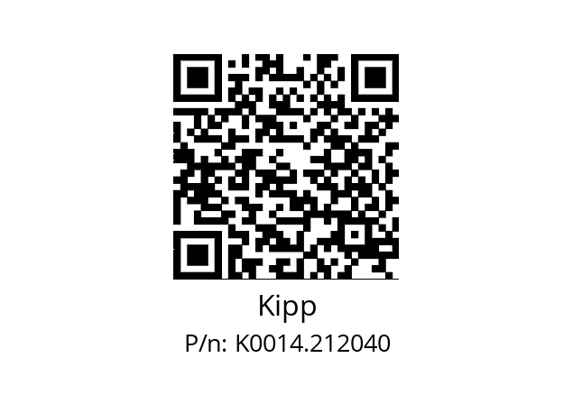   Kipp K0014.212040