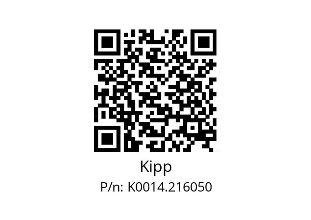   Kipp K0014.216050