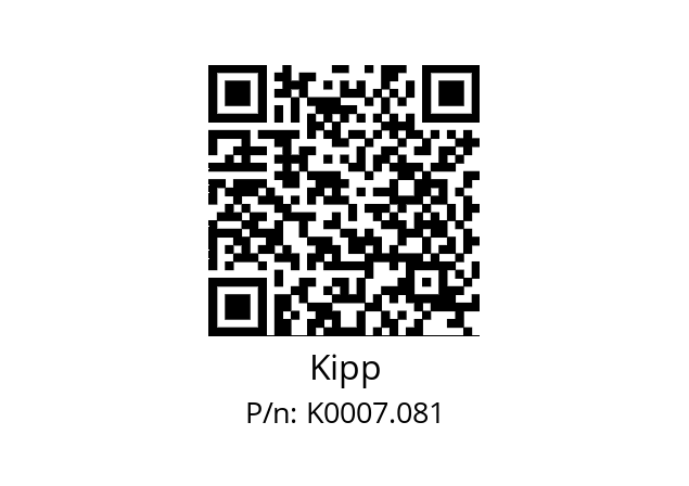   Kipp K0007.081