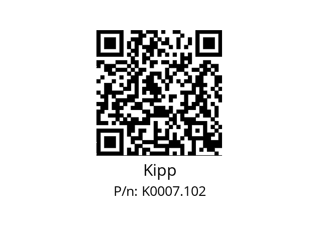   Kipp K0007.102