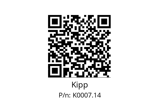   Kipp K0007.14