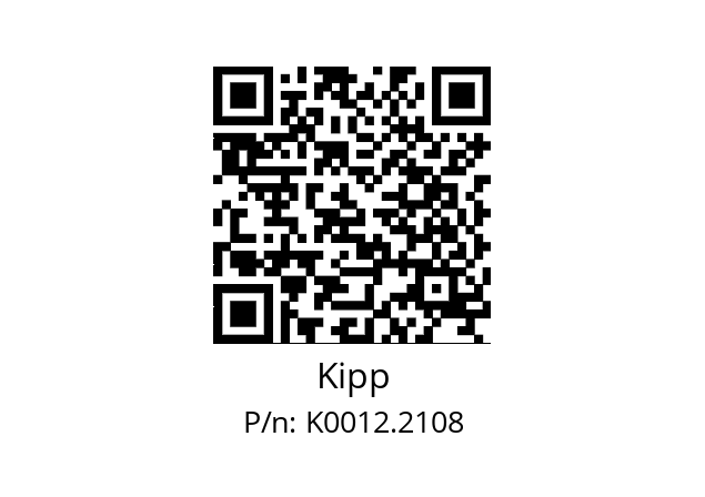   Kipp K0012.2108