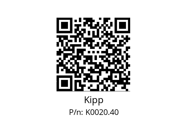   Kipp K0020.40