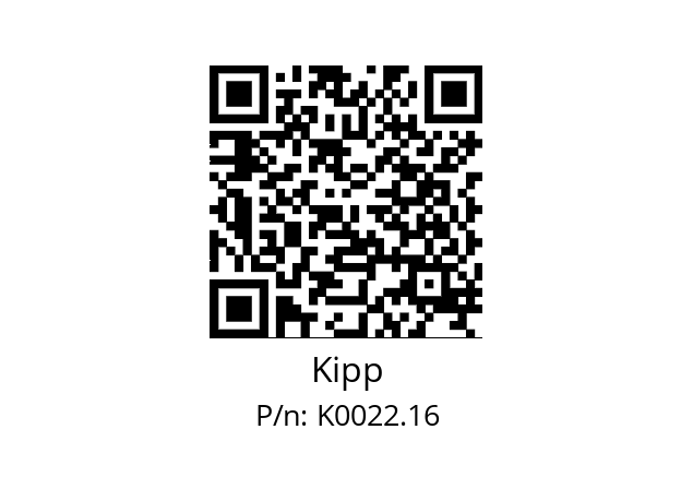   Kipp K0022.16