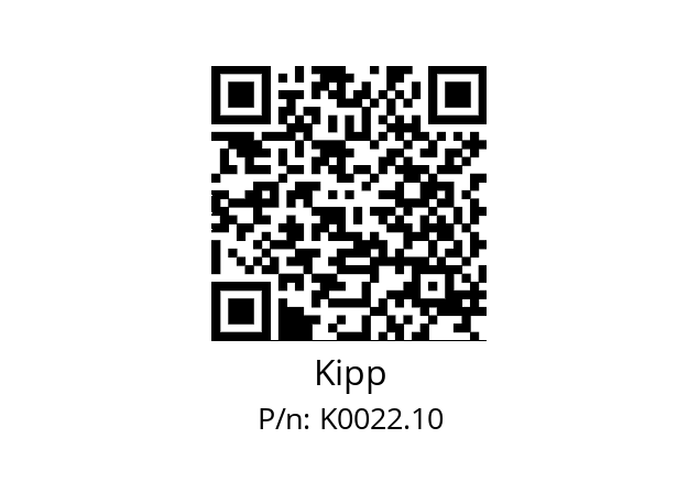   Kipp K0022.10