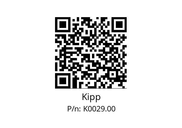   Kipp K0029.00