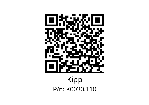   Kipp K0030.110