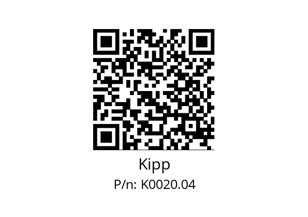   Kipp K0020.04