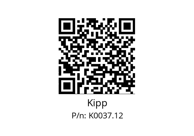   Kipp K0037.12