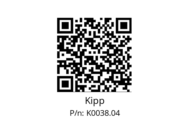   Kipp K0038.04