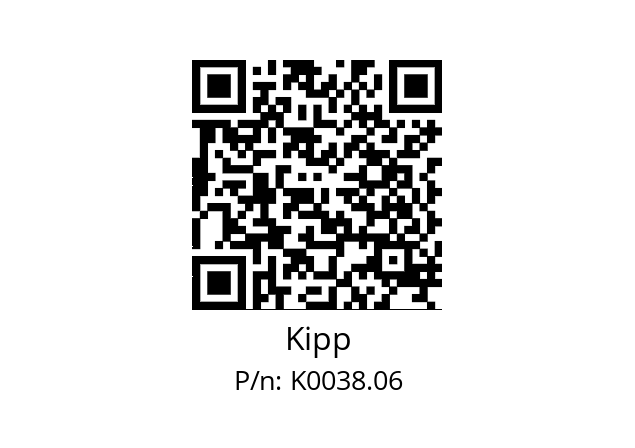   Kipp K0038.06