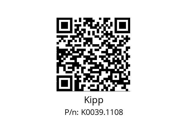   Kipp K0039.1108