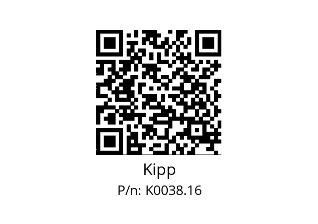   Kipp K0038.16