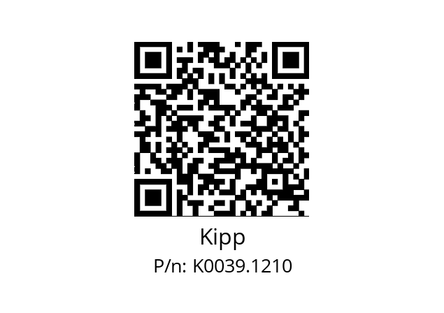   Kipp K0039.1210