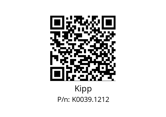   Kipp K0039.1212