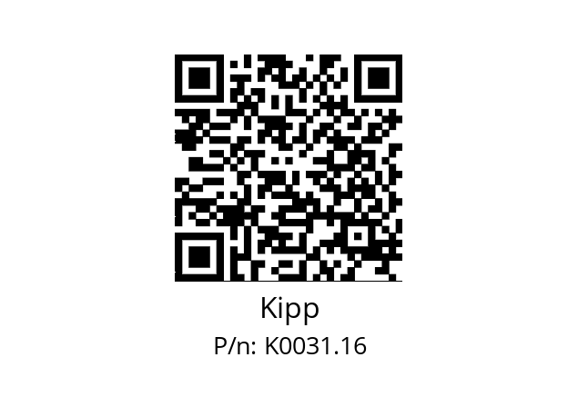   Kipp K0031.16