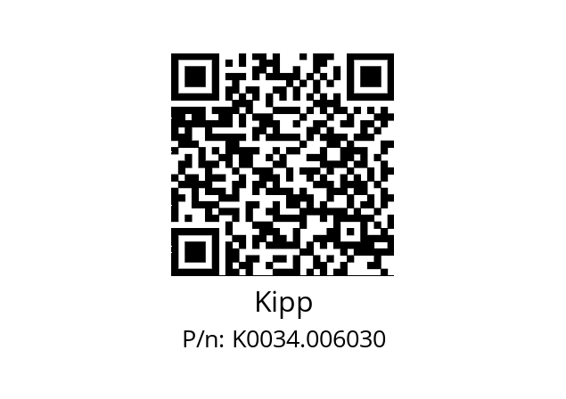   Kipp K0034.006030