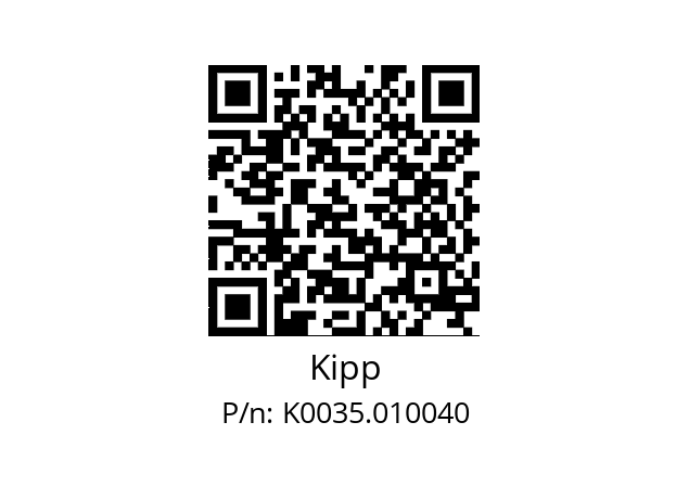   Kipp K0035.010040