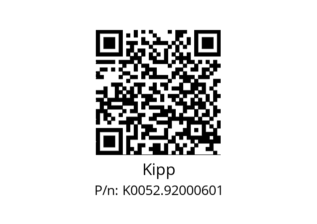   Kipp K0052.92000601