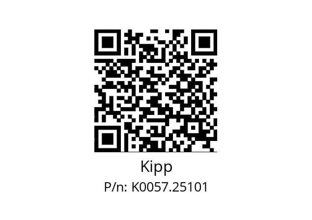   Kipp K0057.25101