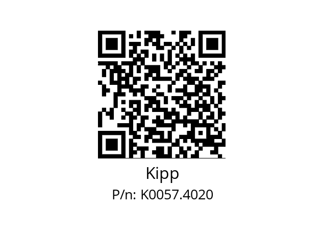   Kipp K0057.4020