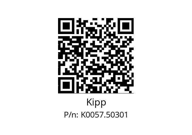   Kipp K0057.50301