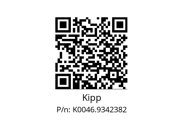   Kipp K0046.9342382