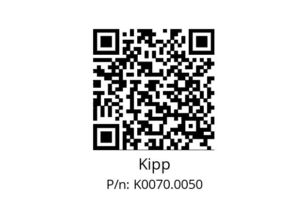   Kipp K0070.0050