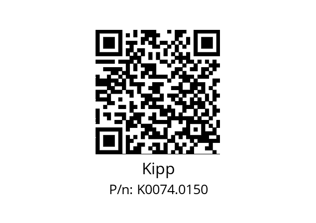   Kipp K0074.0150